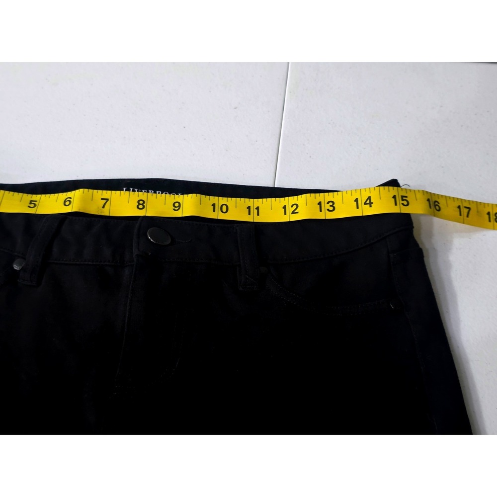 Liverpool Womens Black Anlel Skinny Pants Sz4P/ 27 Petite Mid Rise Stretch - Picture 5 of 12